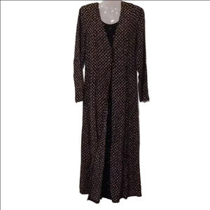 - MAXI brown dress